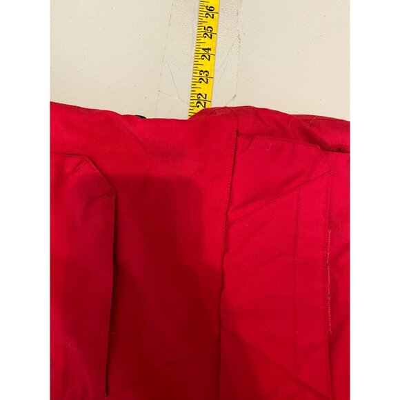 Cabelas Red Gore-Tex Waterproof  Jacket Multiple Pockets Zip Closure Small - Picture 12 of 15